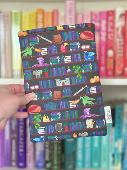 Dragon Rider Shelves Book Sleeve