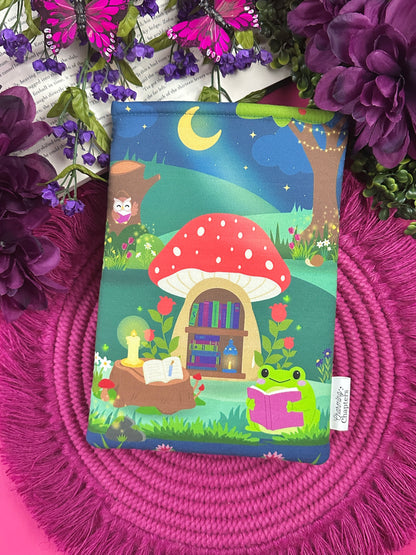 Toadstool Nook Book Sleeve