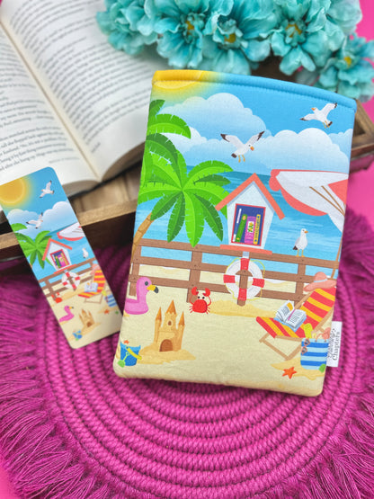 Beach Library Book Sleeve