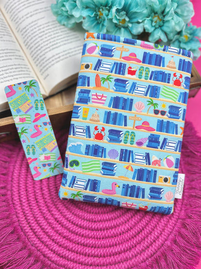 Beach Shelves Book Sleeve