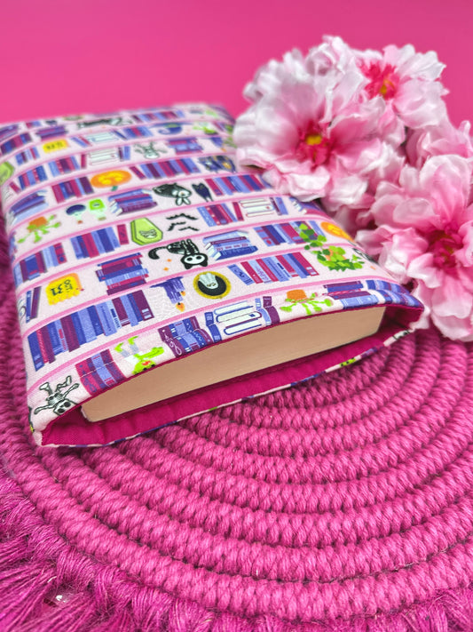 Skeleton Shelves Book Sleeve