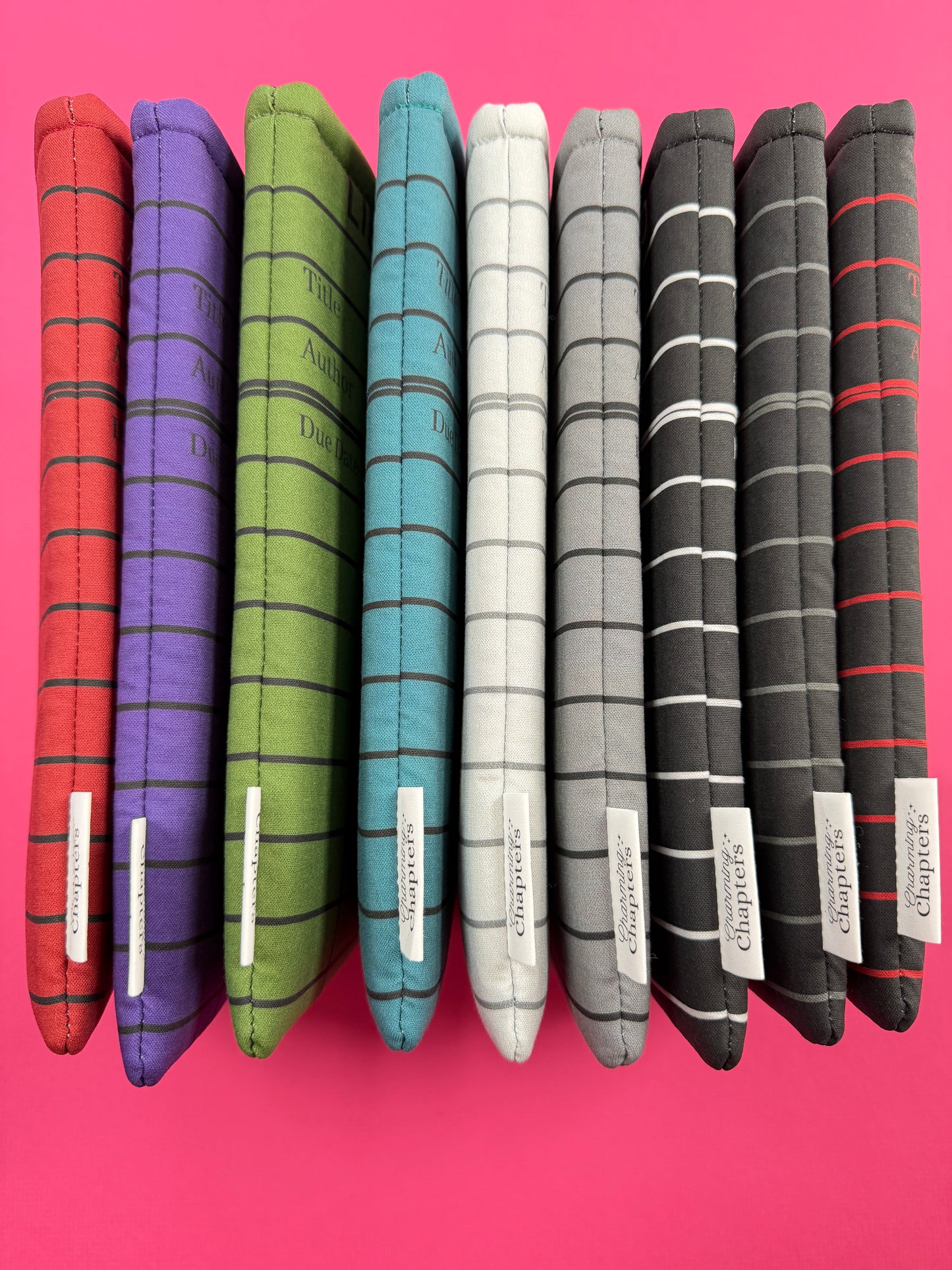 PREORDER: Teal & Black Library Card Book Sleeve