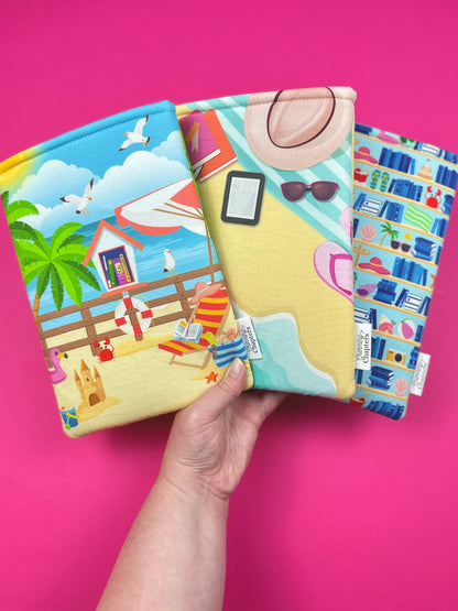 Beach Library Book Sleeve