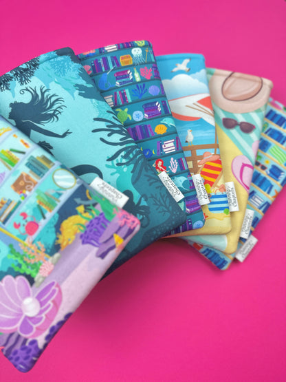 Beach Library Book Sleeve