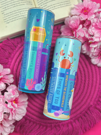 Mermaid Bookshelf 20 oz Tumbler Wrap