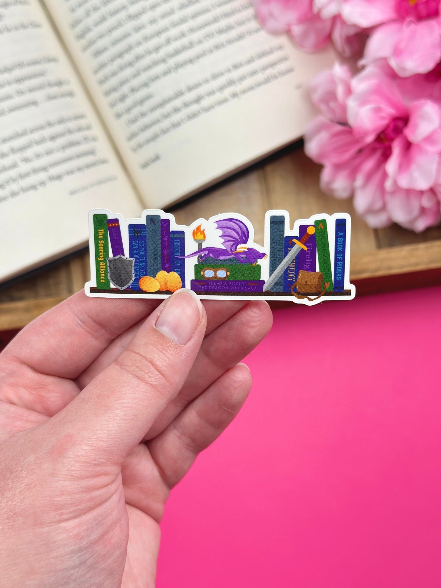 Purple Dragon Stationery Set