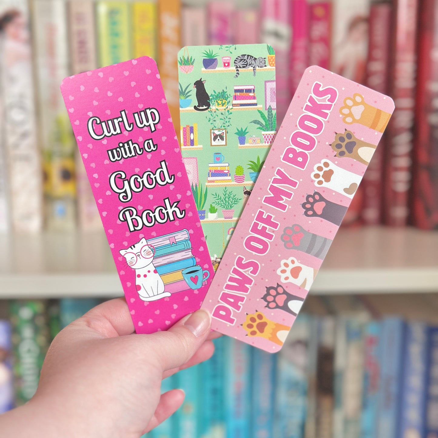 Curl Up with a Good Book Bookmark