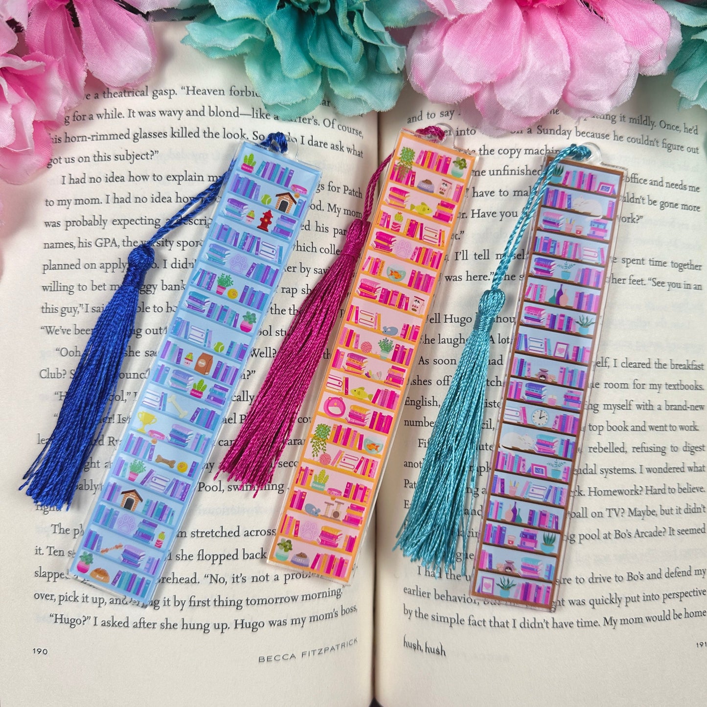 SECONDS: Cat Lover Acrylic Bookmark