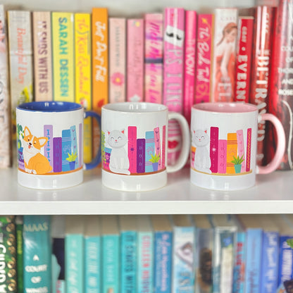 Books & Cats Coffee Mug