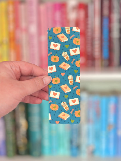 Pumpkin Coffee Bookmark