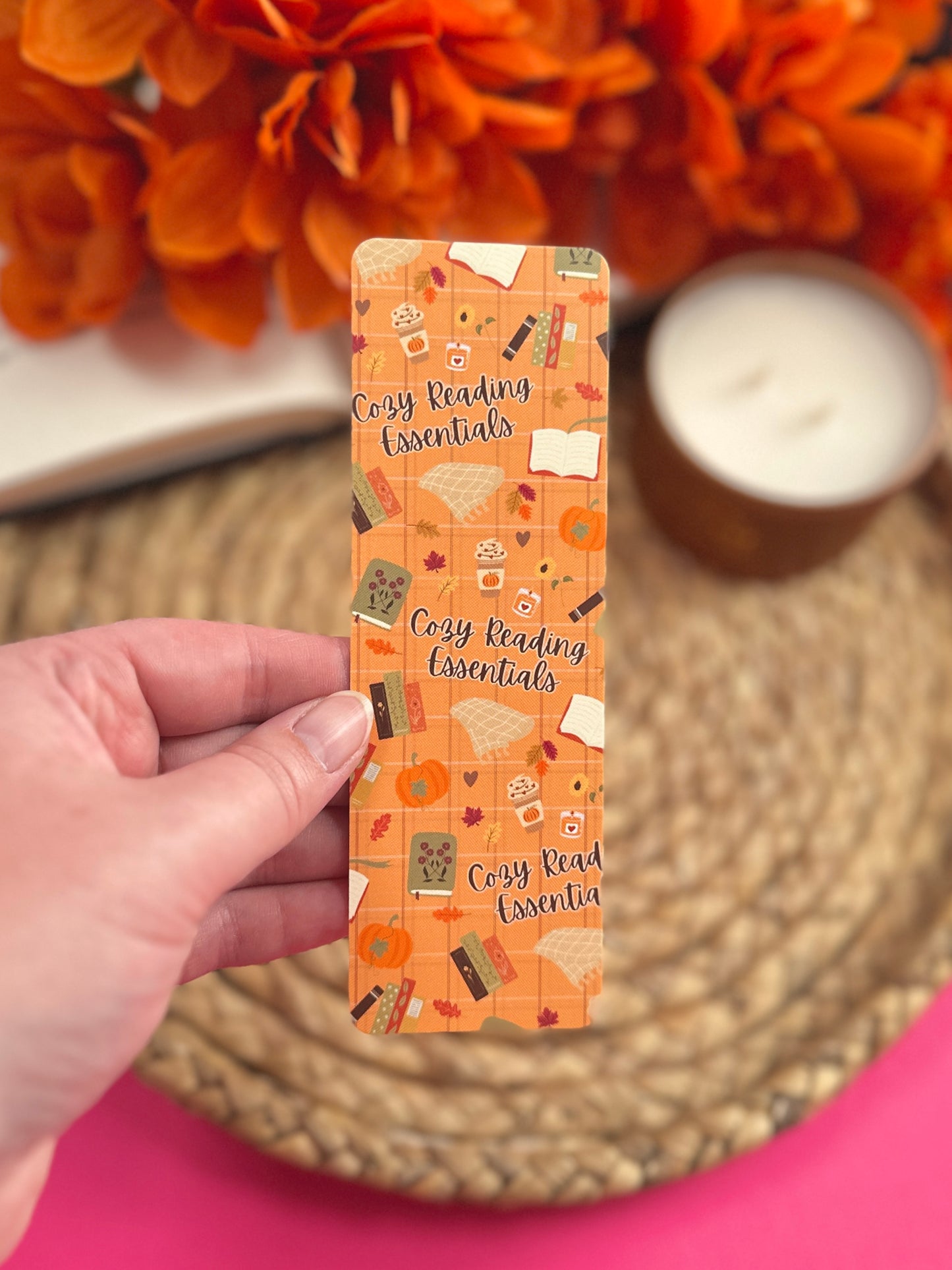 Autumn Cozy Reads Bookmark