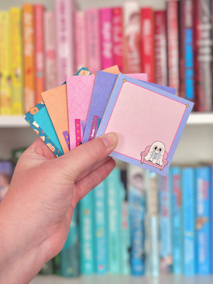 Autumn Bookshelf Notepad