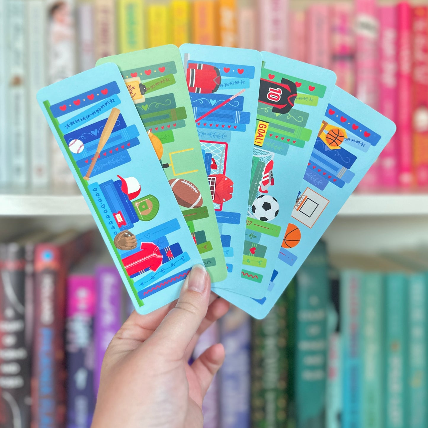 Football Romance Bookmark