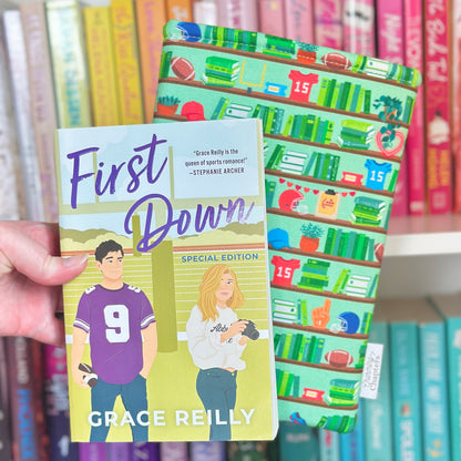 Football Romance Book Sleeve
