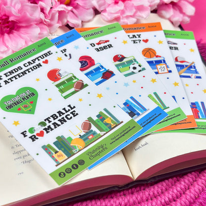 Sports Romance Sticker Sheets