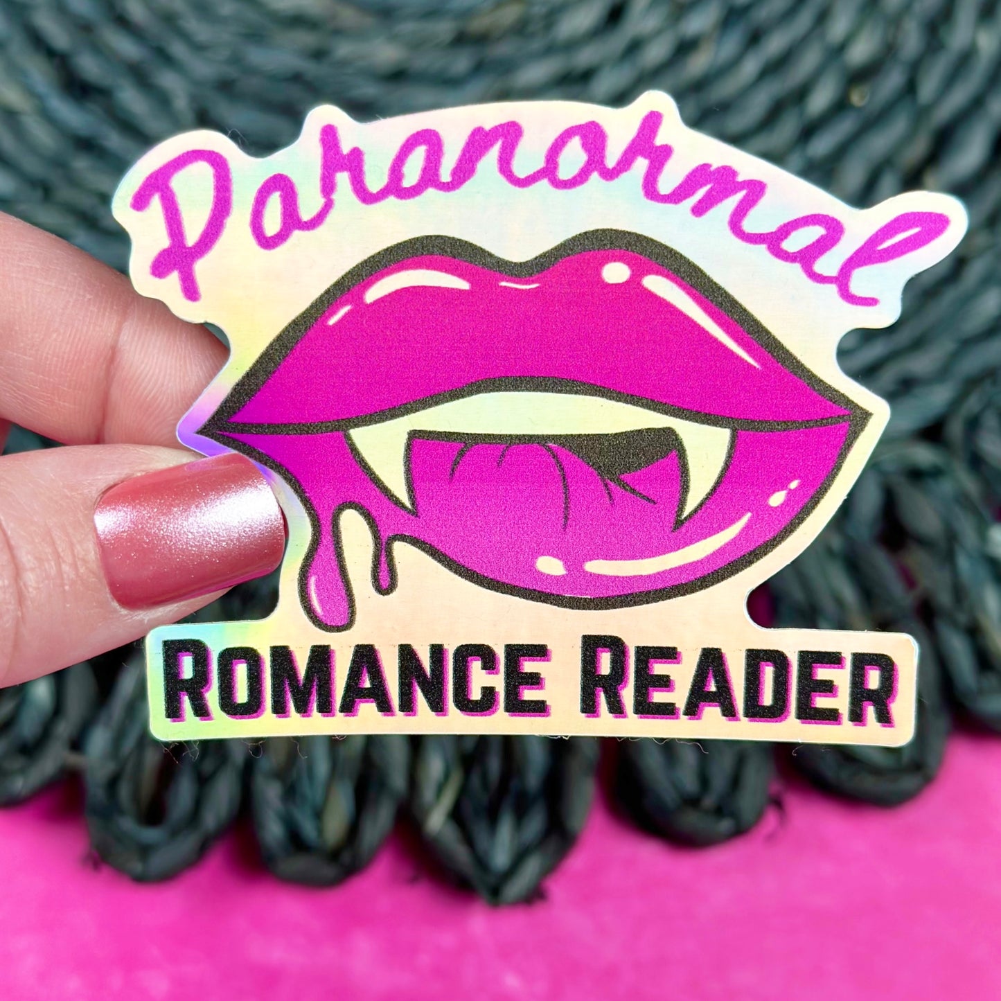 Paranormal Romance Reader Sticker