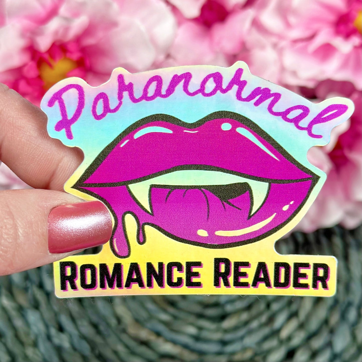 Paranormal Romance Reader Sticker