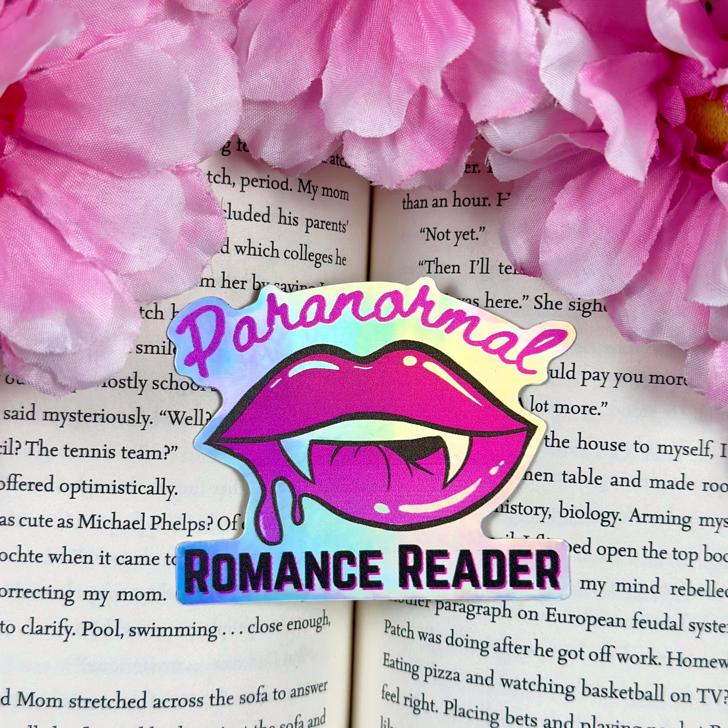 Paranormal Romance Reader Sticker