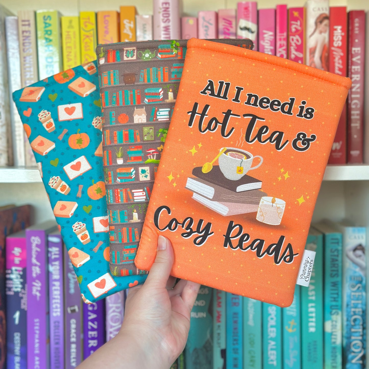 SECONDS: Hot Tea & Cozy Reads Book Sleeve