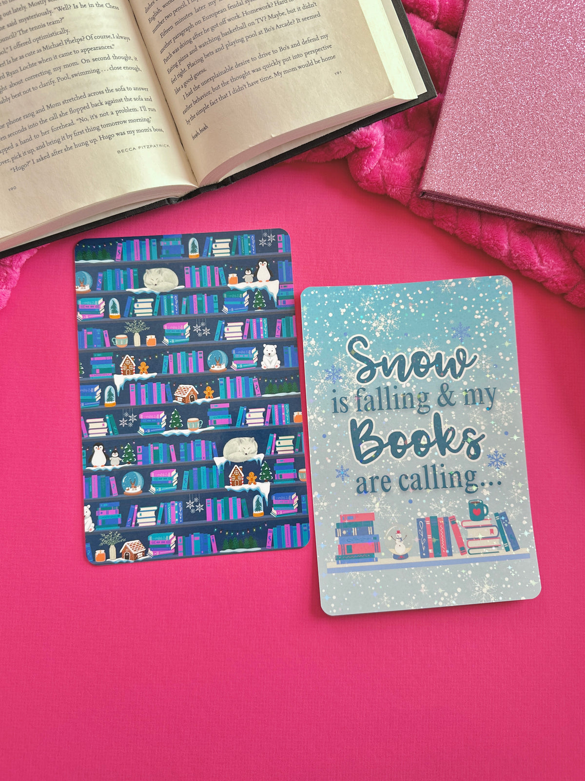 Snowy Books eReader Insert