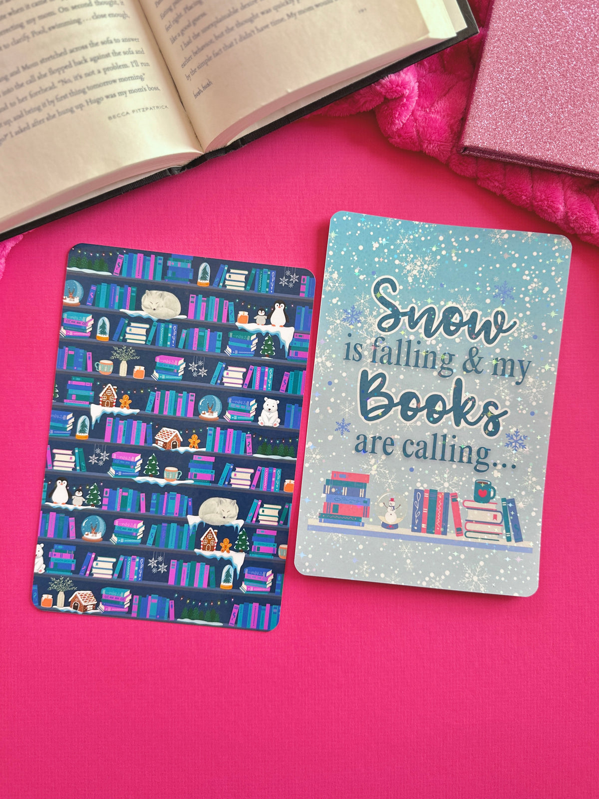 Snowy Books eReader Insert