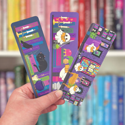 Haunted Library Bookmarks