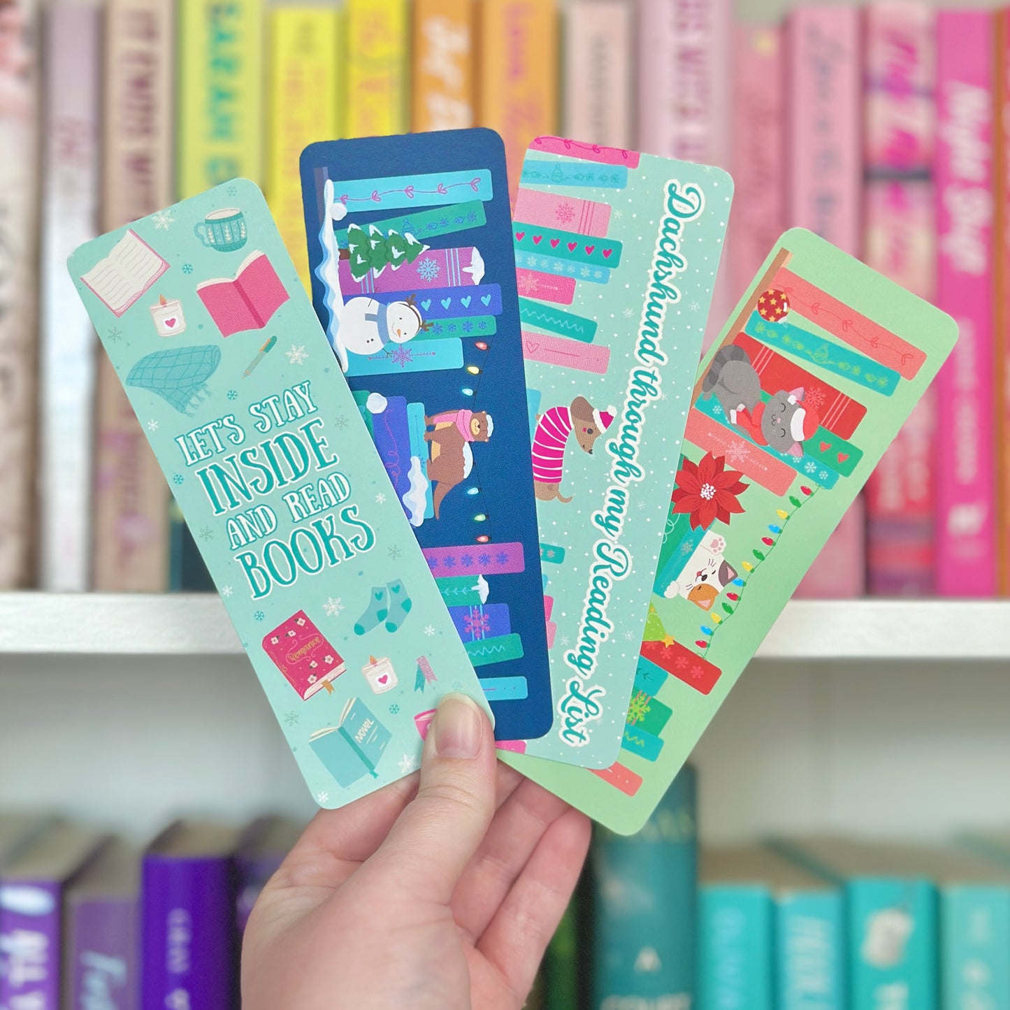 Winter Reads Bookmark