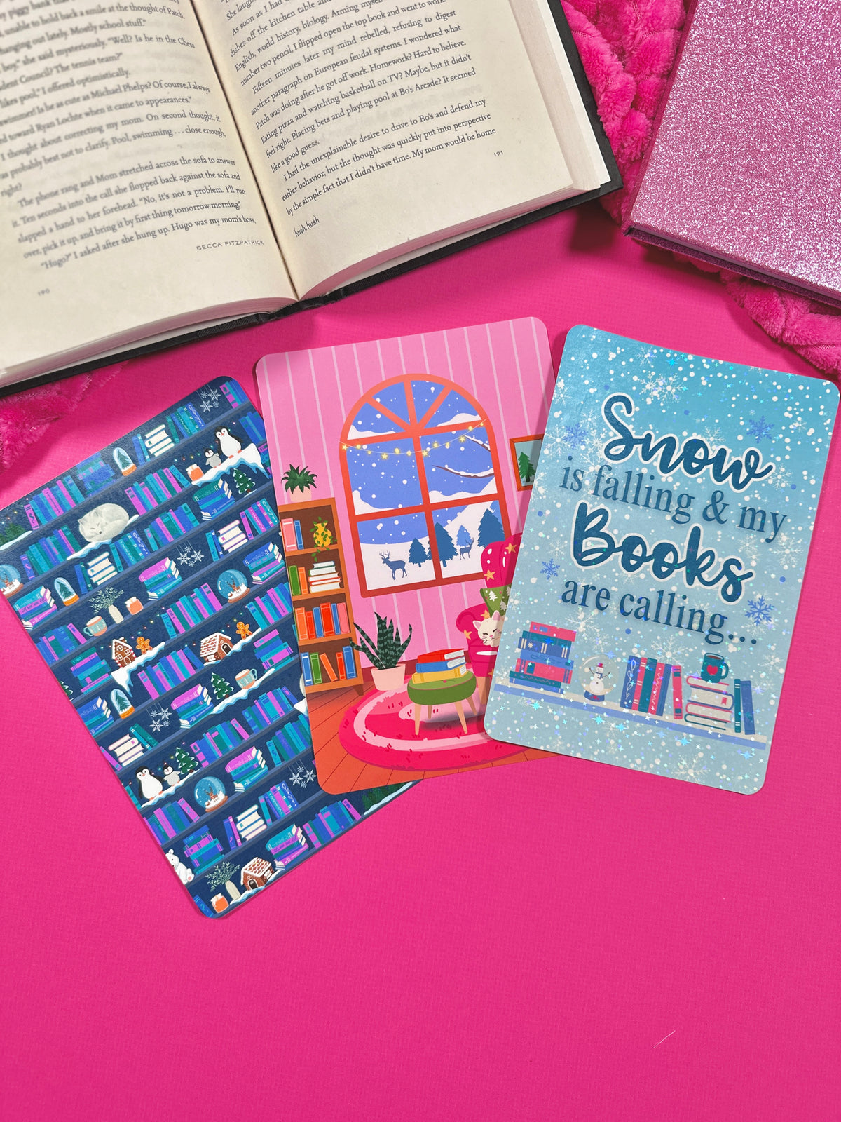 Snowy Books eReader Insert