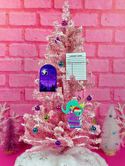 Purple Dragon Ornament