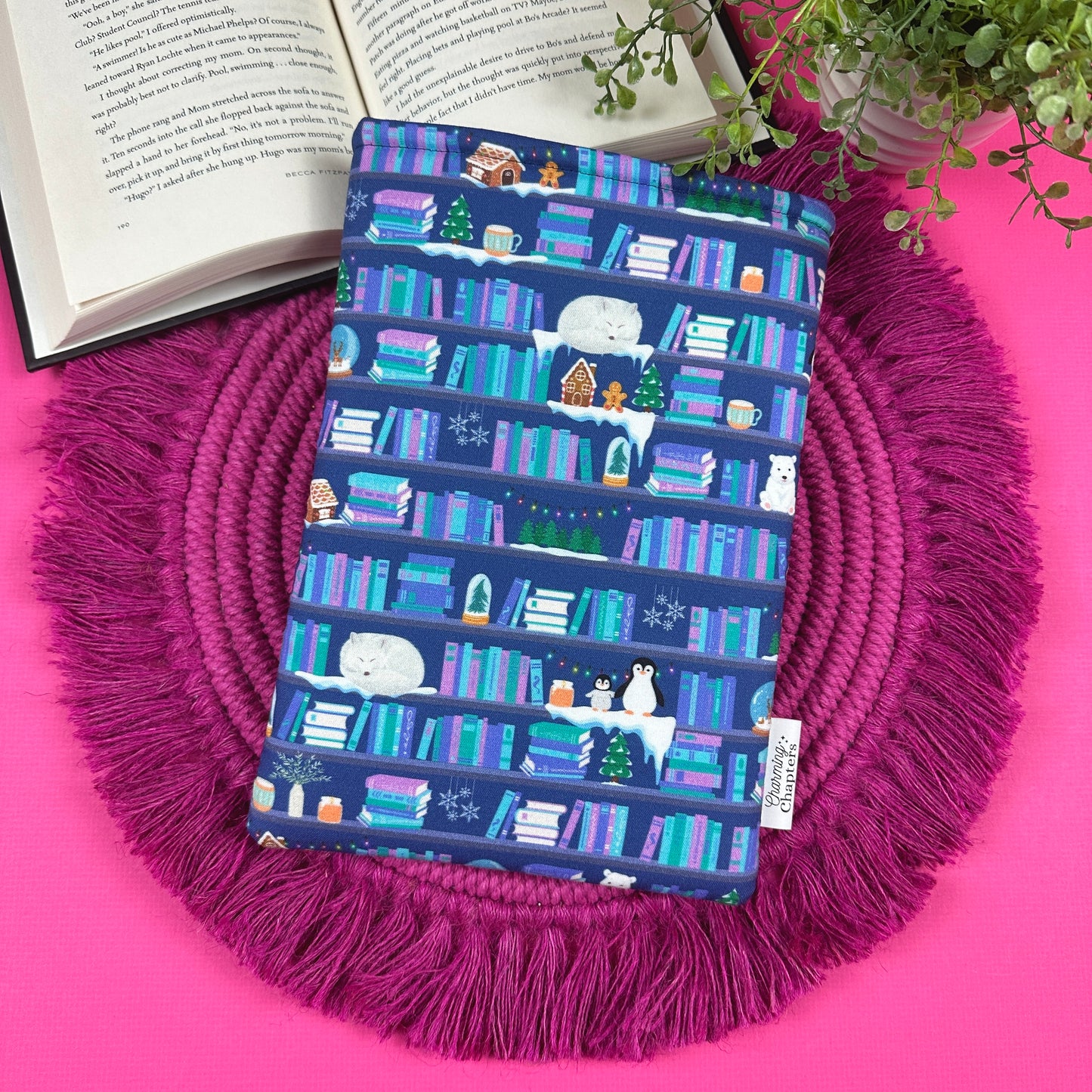 Winter Shelves Book Sleeve