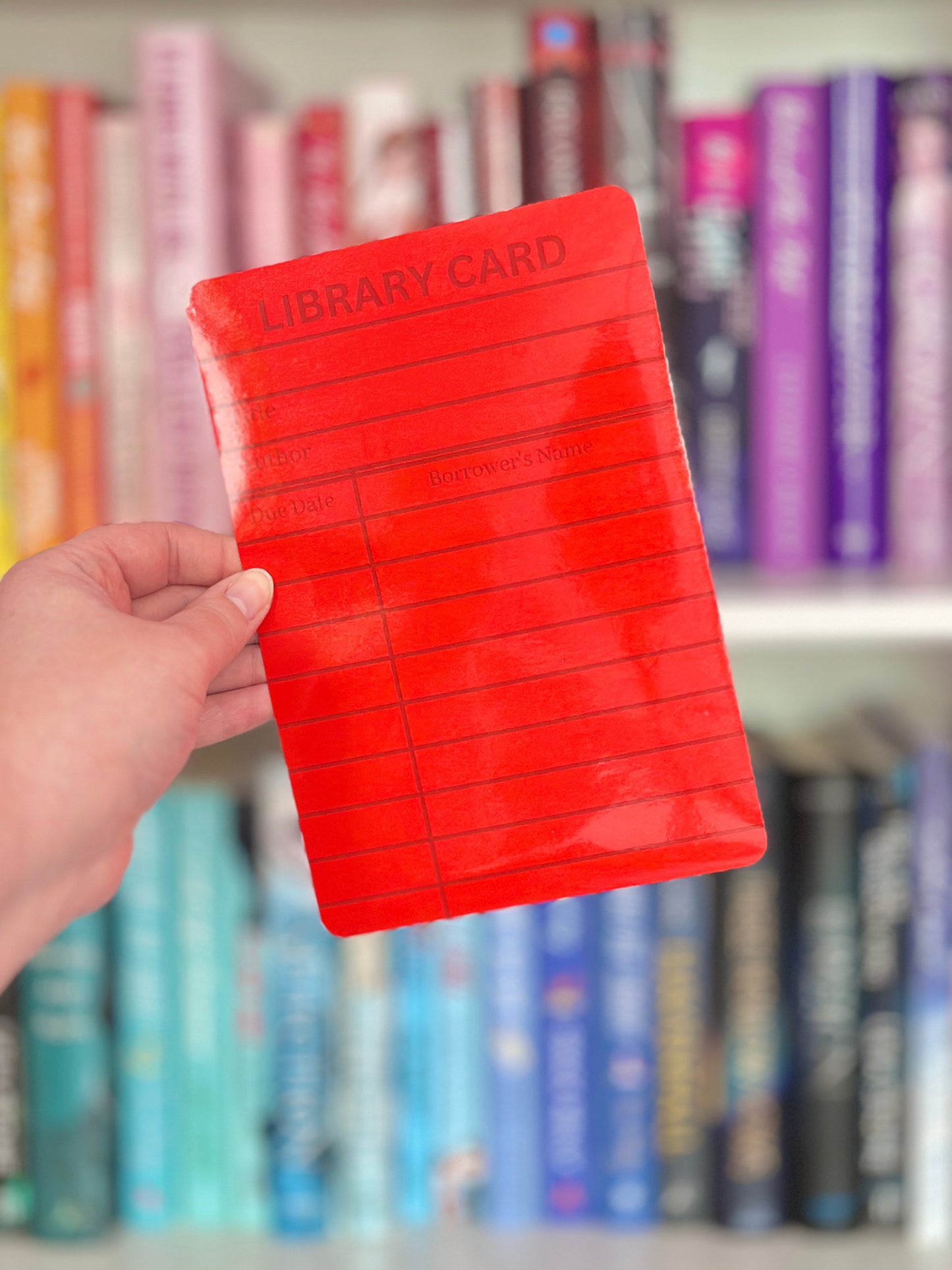 Library Card Kindle Insert