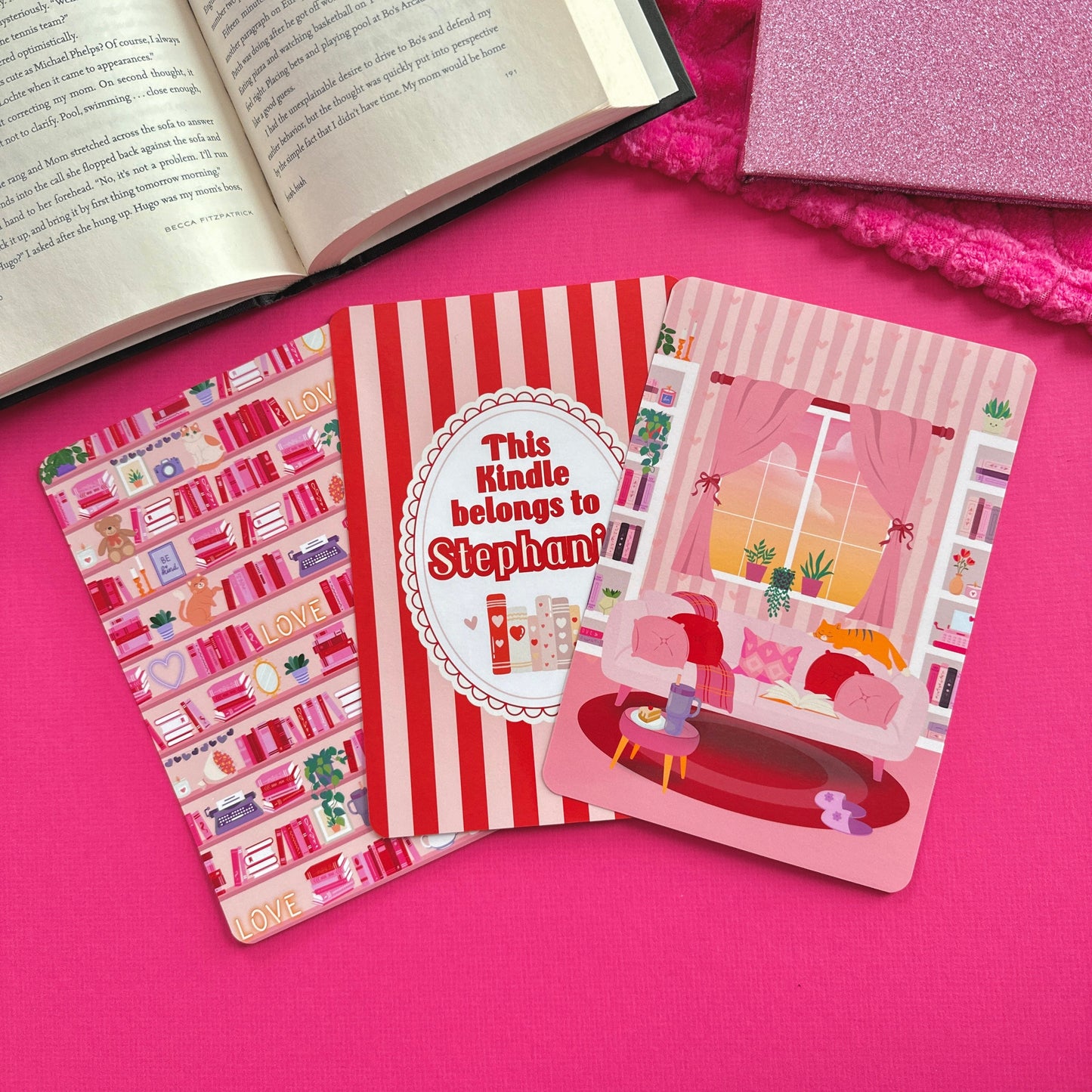 Romance Reader Kindle Insert