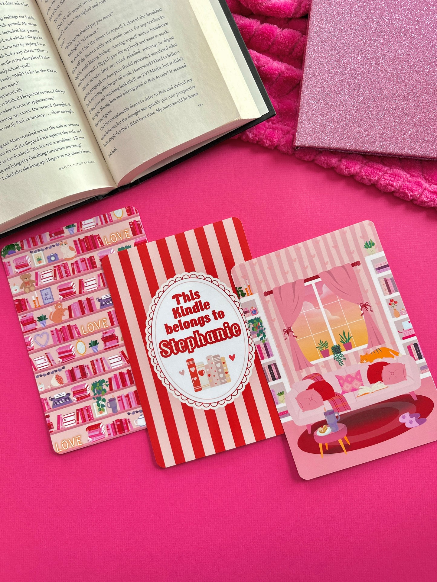 Romance Reader Kindle Insert