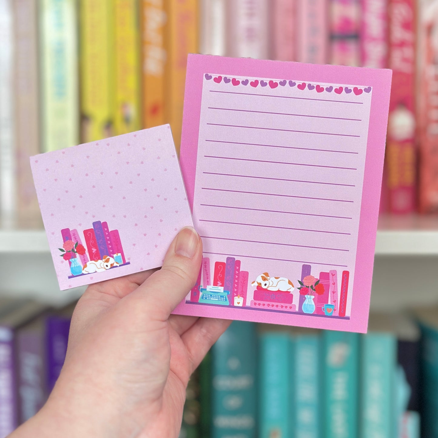 PREORDER: Romance Reader Bookshelf Notepad