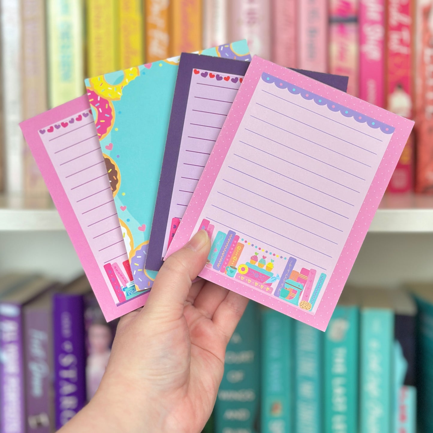 PREORDER: Dark Romance Reader Bookshelf Notepad