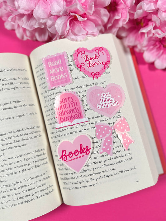 Pink Polka-Dot Bow Sticker