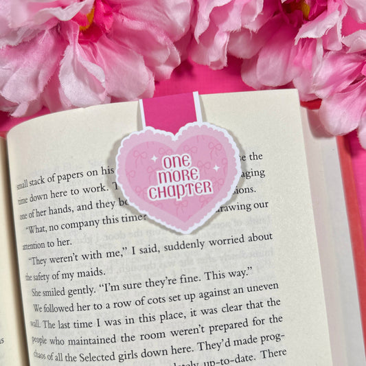 One More Chapter Magnetic Bookmark