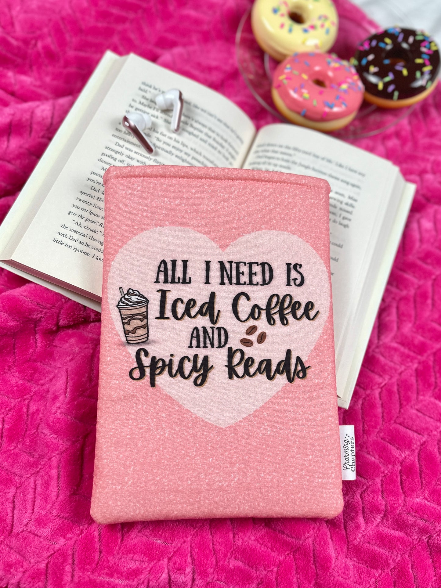 PREORDER: Iced Coffee & Spicy Reads Book Sleeve