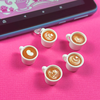 Coffee Cup Kindle Charm