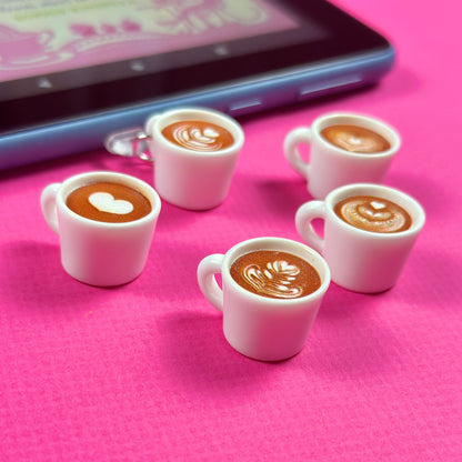 Coffee Cup Kindle Charm