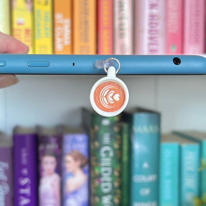 Coffee Cup Kindle Charm