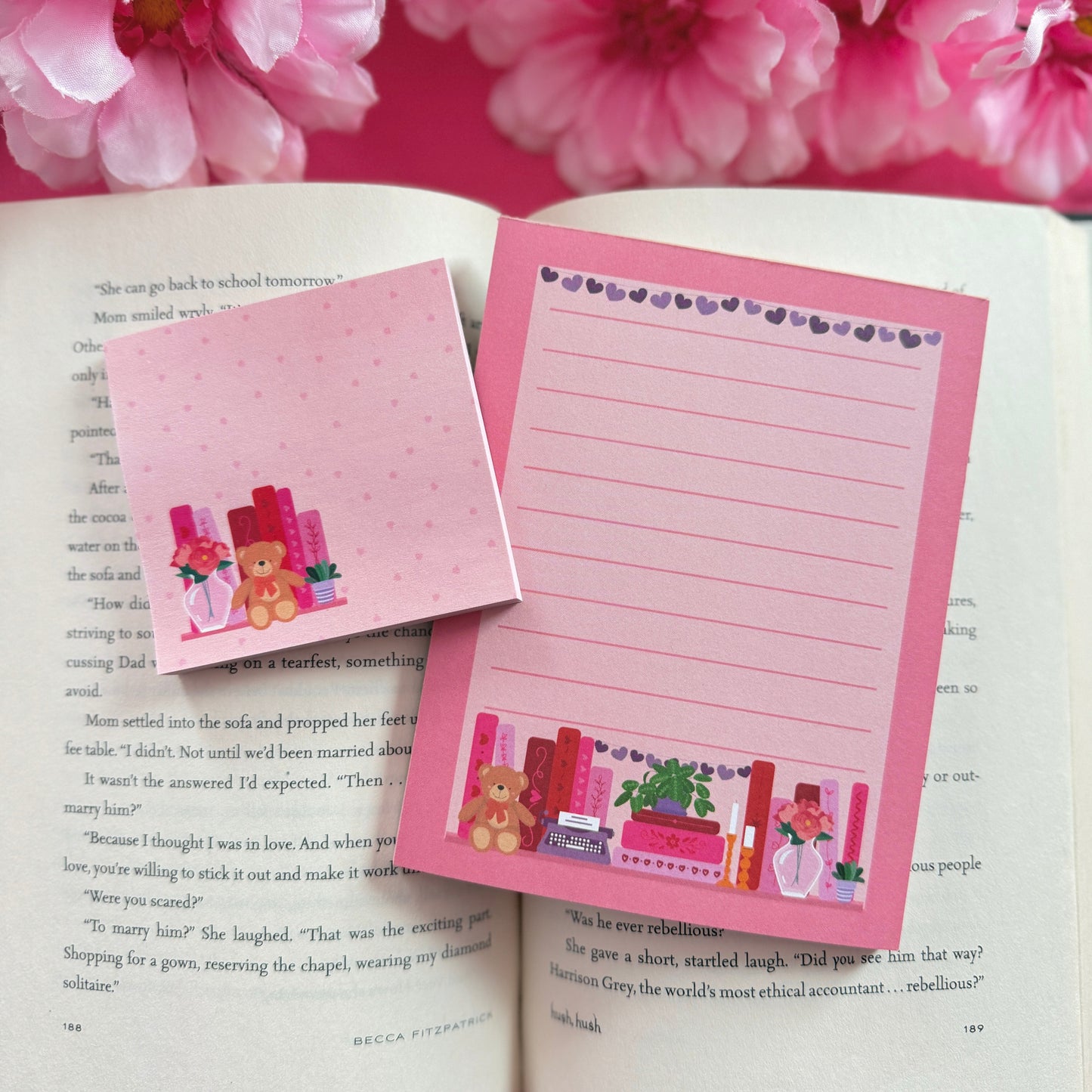 Romance Reader Stationery Set