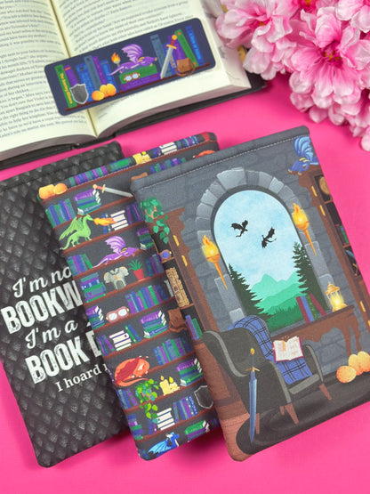 Dragon Rider Shelves Book Sleeve