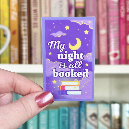 Glow in the Dark Bookish Vinyl Sticker