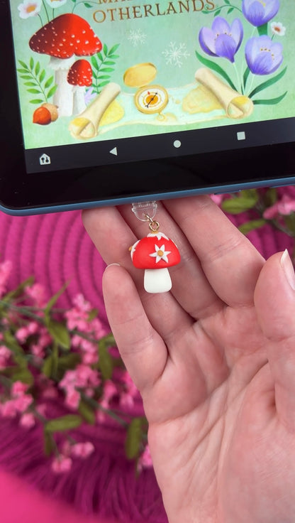 Mushroom Kindle Charm