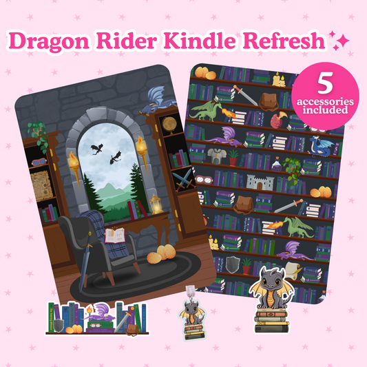 Fantasy Kindle Refresh Kit -Black Dragon