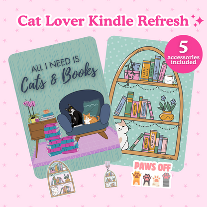 Cats & Books Kindle Refresh Kit