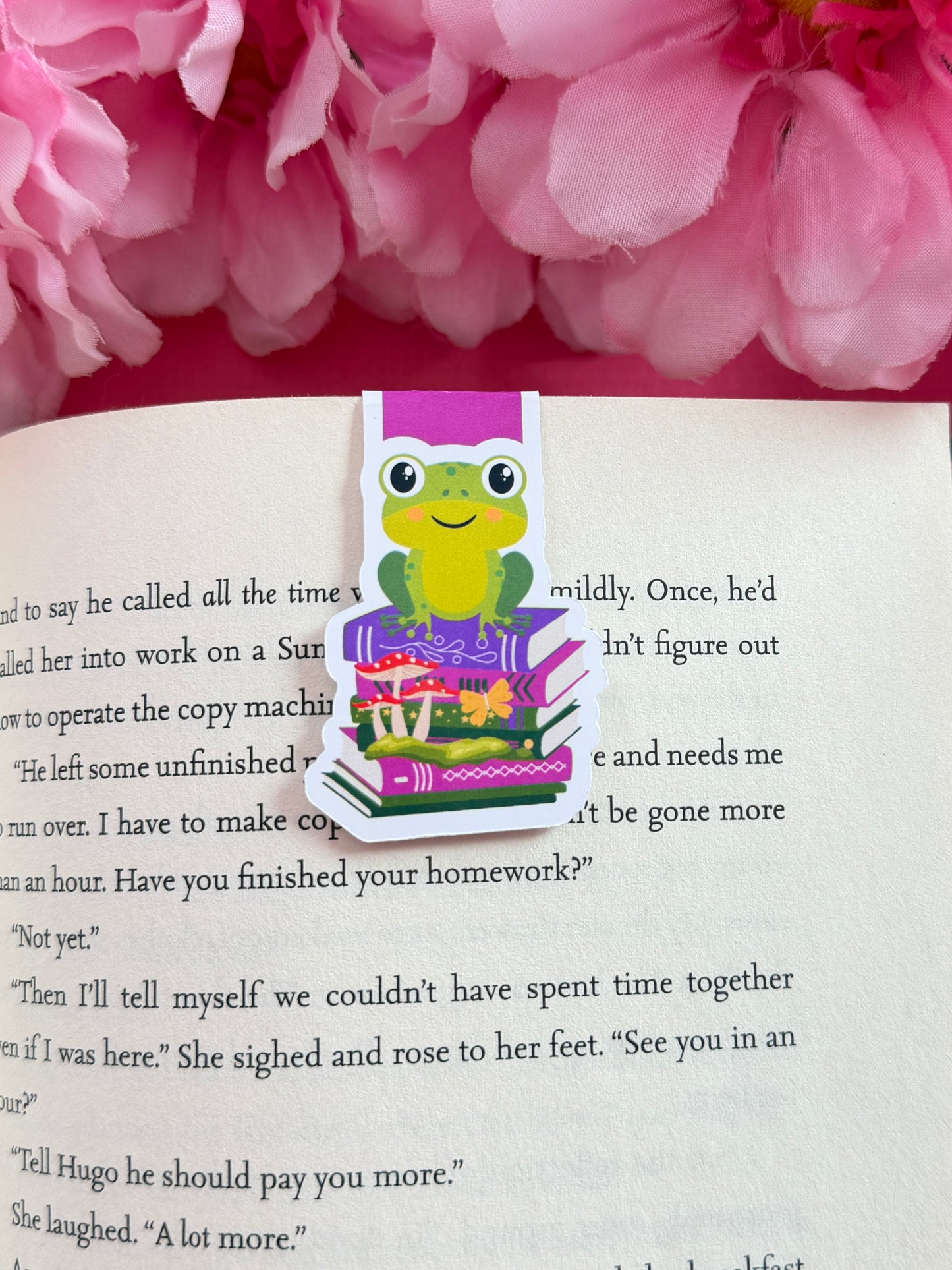 SECONDS: Magnetic Bookmarks