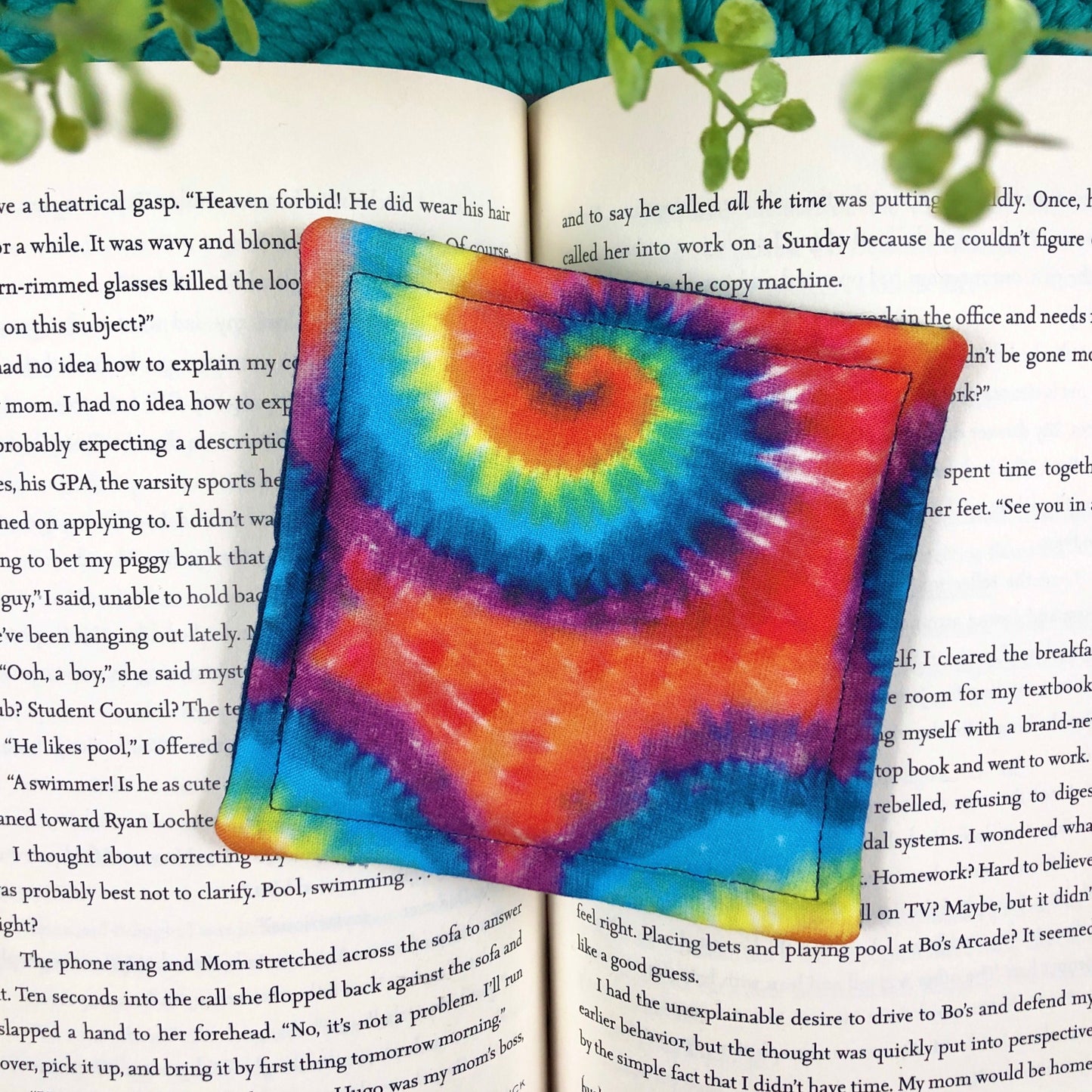 Tie Dye Mug Rug