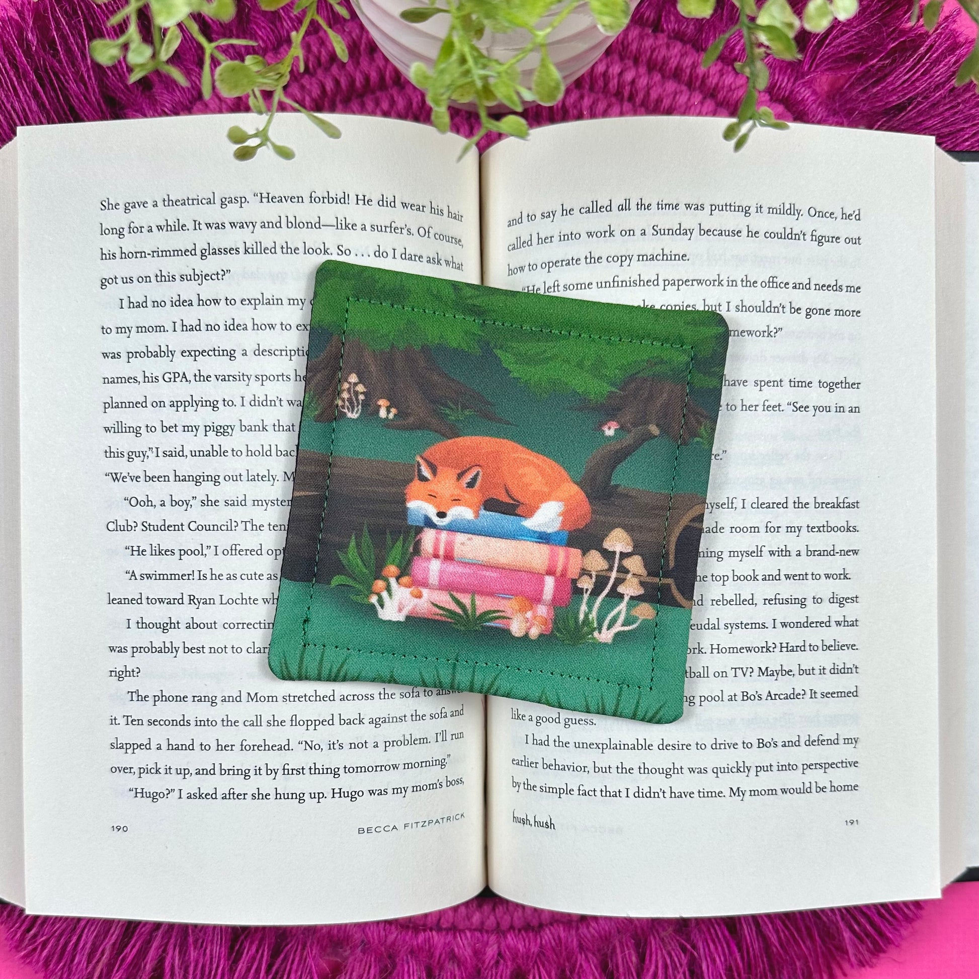 Sleepy Fox Mug Rug – Charming Chapters